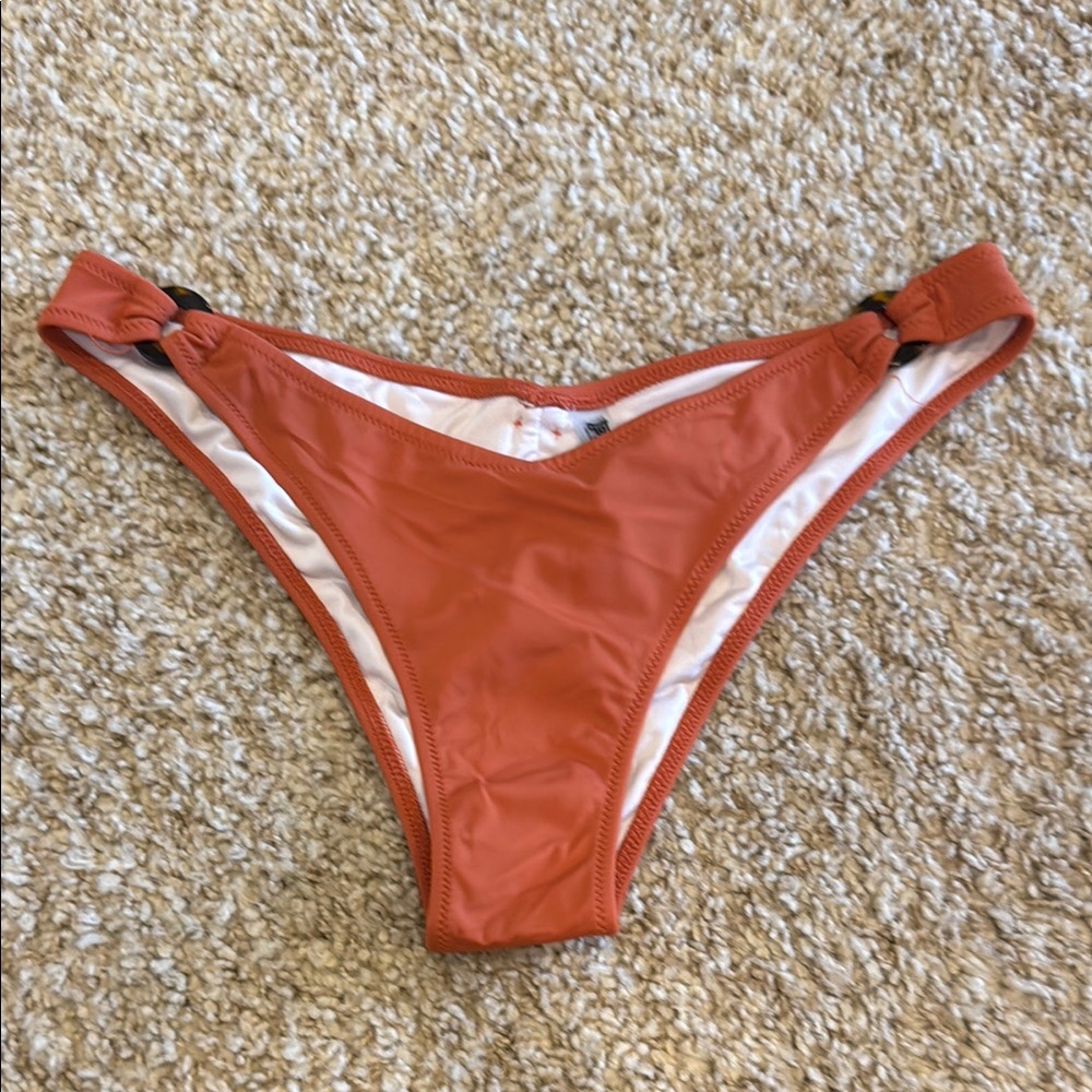 Women's Orange Bikini Bottom